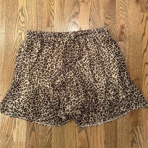 Leopard Shorts